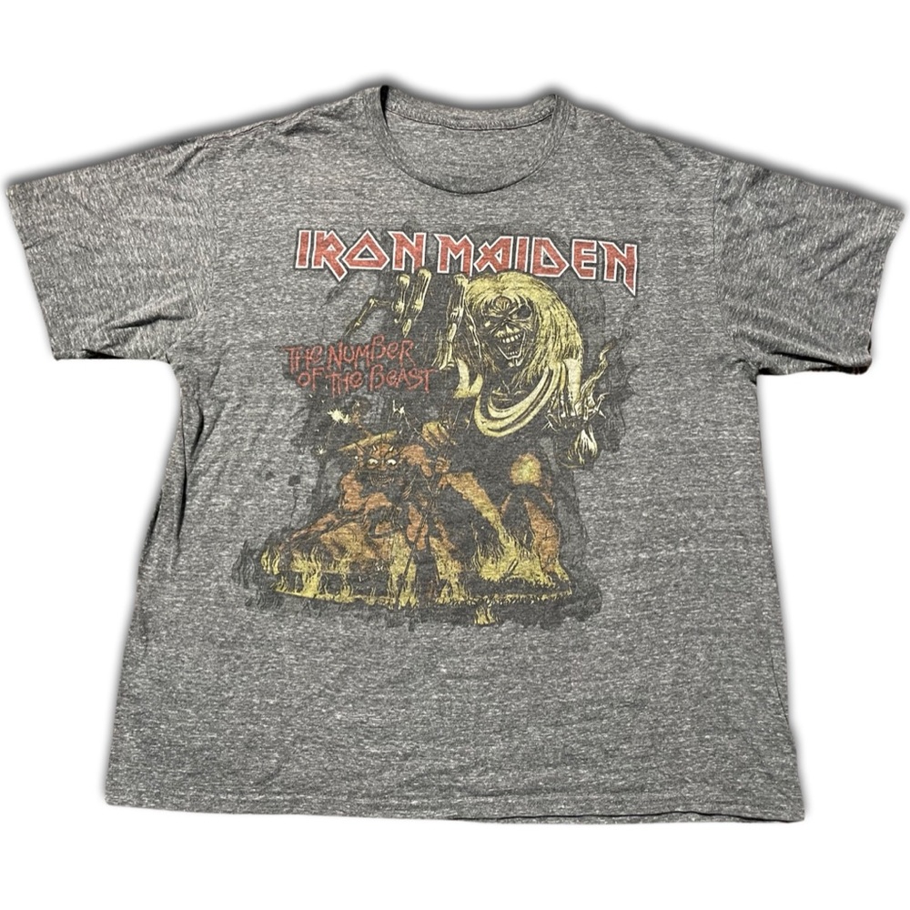 •Iron Maiden Number Of The Beast Tee Shirt XXL•